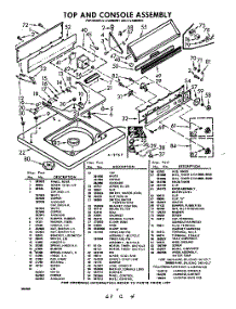 04 - Section parts for Whirlpool Washer LVA6605W1 / from AppliancePartsPros.com
