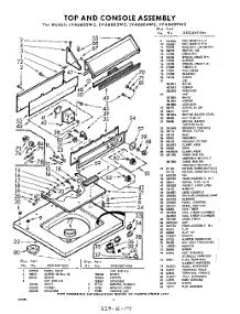 04 - Section parts for Whirlpool Washer LVA6605W2 / from AppliancePartsPros.com