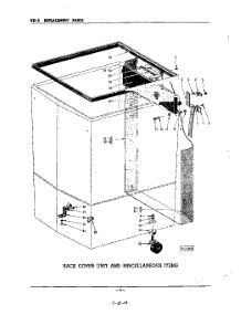 06 - Back Cover And Miscellaneous parts for Kitchenaid Dishwasher KDW5 / from AppliancePartsPros.com
