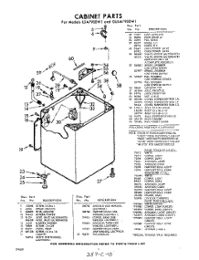 02 - Cabinet parts for Whirlpool Washer LDA7900W1 / from AppliancePartsPros.com