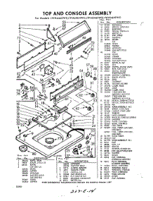 04 - Section parts for Whirlpool Washer LWA6465W0 / from AppliancePartsPros.com