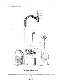 10 - Blower And Fill parts for Kitchenaid Dishwasher KDW7 / from AppliancePartsPros.com
