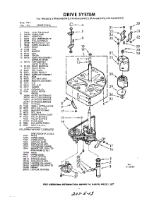 03 - Section parts for Whirlpool Washer LWA6469W0 / from AppliancePartsPros.com