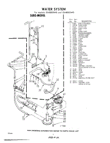 06 - Water System parts for Whirlpool Washer LDA8800W0 / from AppliancePartsPros.com
