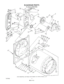 04 - Bulkhead parts for Whirlpool Dryer LG6881XTN0 / from AppliancePartsPros.com