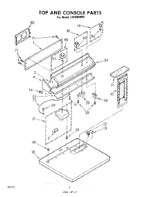 02 - Section parts for Whirlpool Dryer LHE6900W0 / from AppliancePartsPros.com