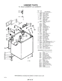 02 - Cabinet parts for Whirlpool Washer LDA8805W1 / from AppliancePartsPros.com