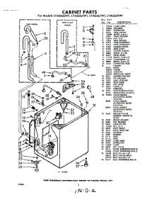 02 - Section parts for Whirlpool Washer LVA6669W1 / from AppliancePartsPros.com