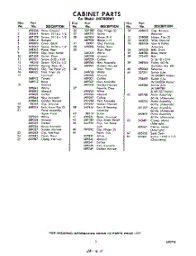 03 - Section parts for Whirlpool Dryer LHE7800W1 / from AppliancePartsPros.com