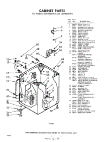 02 - Cabinet parts for Whirlpool Washer LDA9800W3 / from AppliancePartsPros.com