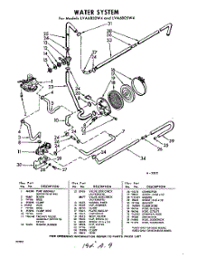 04 - Water parts for Whirlpool Washer LVA6800W4 / from AppliancePartsPros.com
