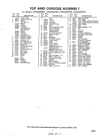 05 - Section parts for Whirlpool Washer LWA6609W3 / from AppliancePartsPros.com