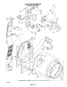 04 - Section parts for Whirlpool Dryer LE6880XTF0 / from AppliancePartsPros.com