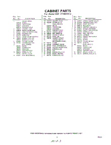 03 - Section parts for Whirlpool Refrigerator EDT171NKWR0 / from AppliancePartsPros.com