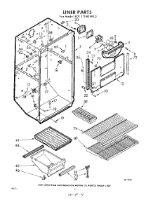 04 - Liner parts for Whirlpool Refrigerator EDT171NKWR0 / from AppliancePartsPros.com