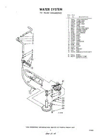06 - Water System parts for Whirlpool Washer LXA6480W0 / from AppliancePartsPros.com