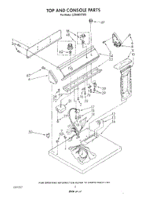 03 - Section parts for Whirlpool Dryer LE6880XTG0 / from AppliancePartsPros.com