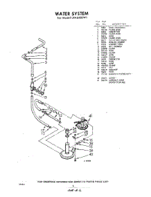 06 - Water System parts for Whirlpool Washer LXA6480W1 / from AppliancePartsPros.com