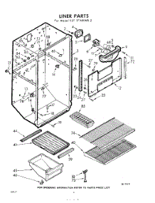 04 - Liner parts for Whirlpool Refrigerator EDT171NKWR2 / from AppliancePartsPros.com
