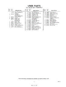 05 - Section parts for Whirlpool Refrigerator EDT171NKWR2 / from AppliancePartsPros.com