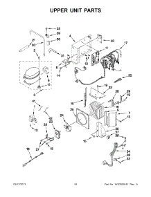 09 - Upper Unit Parts parts for Kitchenaid Refrigerator KBLO36FTX07 / from AppliancePartsPros.com
