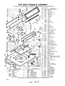04 - Section parts for Whirlpool Washer LWA6664W0 / from AppliancePartsPros.com