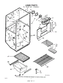 04 - Liner parts for Whirlpool Refrigerator EDT171SKWR0 / from AppliancePartsPros.com