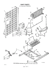 08 - Unit parts for Whirlpool Refrigerator EDT171SKWR0 / from AppliancePartsPros.com