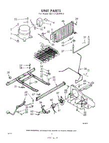 08 - Unit parts for Whirlpool Refrigerator EDT171ZKWR0 / from AppliancePartsPros.com