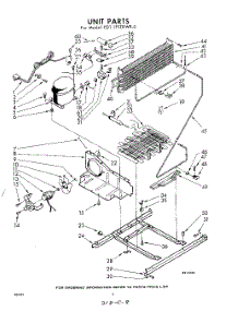 08 - Unit parts for Whirlpool Refrigerator EDT191ZKWR0 / from AppliancePartsPros.com