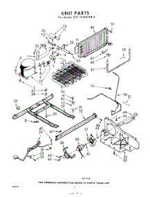 08 - Unit parts for Whirlpool Refrigerator EDT192NKWR0 / from AppliancePartsPros.com