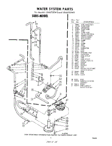 06 - Water System parts for Whirlpool Washer LXA6705W2 / from AppliancePartsPros.com