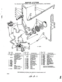02 - Water System parts for Whirlpool Washer LVA7700W3 / from AppliancePartsPros.com