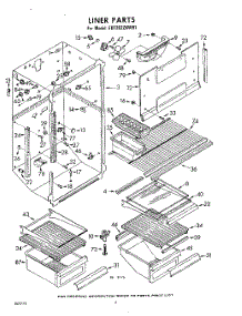 04 - Liner parts for Whirlpool Refrigerator EDT202ZKWR1 / from AppliancePartsPros.com