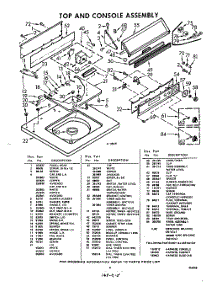 05 - Top And Console parts for Whirlpool Washer LVA7705W0 / from AppliancePartsPros.com