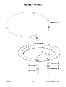 08 - Heater Parts parts for Kitchenaid Dishwasher KUDC10FXBL6 / from AppliancePartsPros.com
