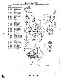03 - Drive parts for Whirlpool Washer LVA7705W3 / from AppliancePartsPros.com