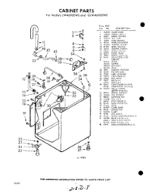 02 - Section parts for Whirlpool Washer LWA6900W0 / from AppliancePartsPros.com