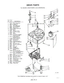 03 - Drive parts for Whirlpool Washer LXA6760W4 / from AppliancePartsPros.com