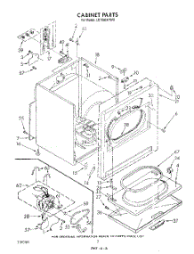 02 - Section parts for Whirlpool Dryer LE7080XTF0 / from AppliancePartsPros.com