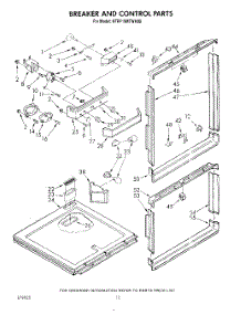 07 - Breaker And Control parts for Kitchenaid Refrigerator KFRF19MTAL00 / from AppliancePartsPros.com