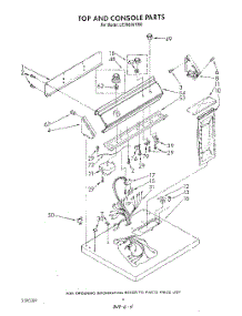 03 - Section parts for Whirlpool Dryer LE7080XTM0 / from AppliancePartsPros.com
