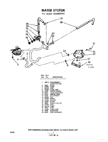 06 - Water parts for Whirlpool Washer LXA6800W2 / from AppliancePartsPros.com