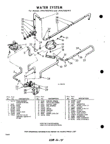 06 - Water System parts for Whirlpool Washer LWA7005W2 / from AppliancePartsPros.com
