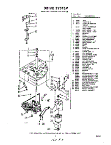 03 - Drive System parts for Whirlpool Washer LVA8700W0 / from AppliancePartsPros.com