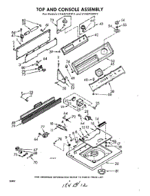 04 - Top And Console parts for Whirlpool Washer LVA8700W3 / from AppliancePartsPros.com