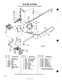 06 - Water System parts for Whirlpool Washer LWA7505W2 / from AppliancePartsPros.com