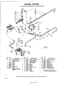 06 - Water System parts for Whirlpool Washer LWA7505W3 / from AppliancePartsPros.com