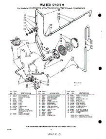 04 - Water System parts for Whirlpool Washer LWA7700W0 / from AppliancePartsPros.com