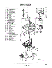 03 - Drive parts for Whirlpool Washer LXA6860W1 / from AppliancePartsPros.com